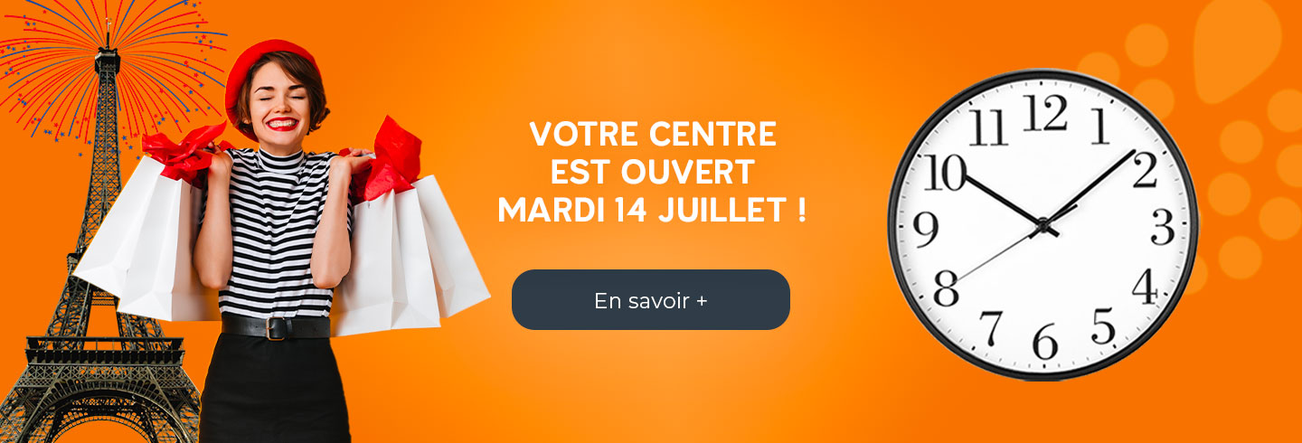 Aushopping Castres ouvert le mardi 14 juillet 2026
